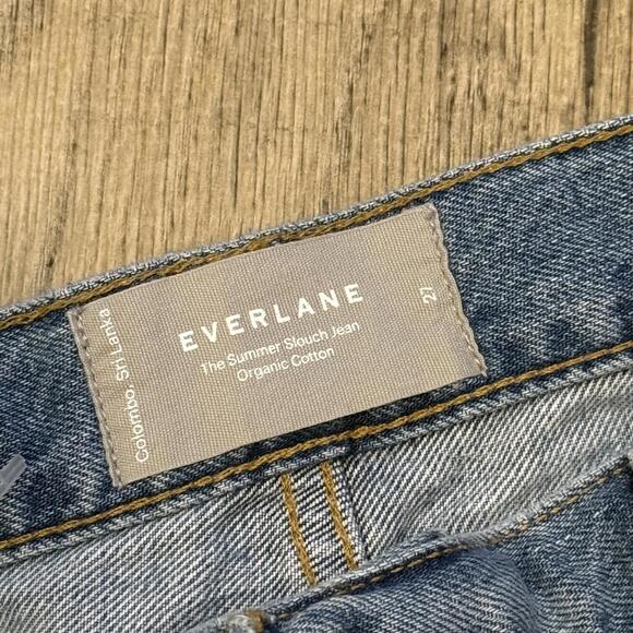 Everlane The Summer Slouch Jean Organic Cotton Women's Straight Jeans 27 - Picture 2 of 3